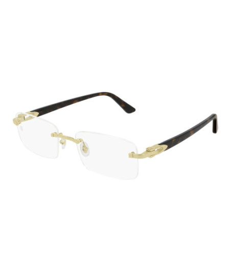 Lunettes de Vue Cartier CT0287O 006 Or