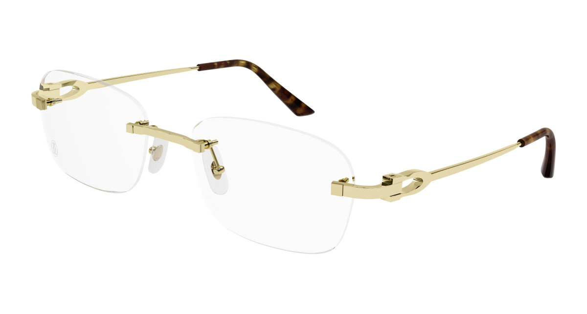 Lunettes de Vue Cartier CT0290O 001 Or