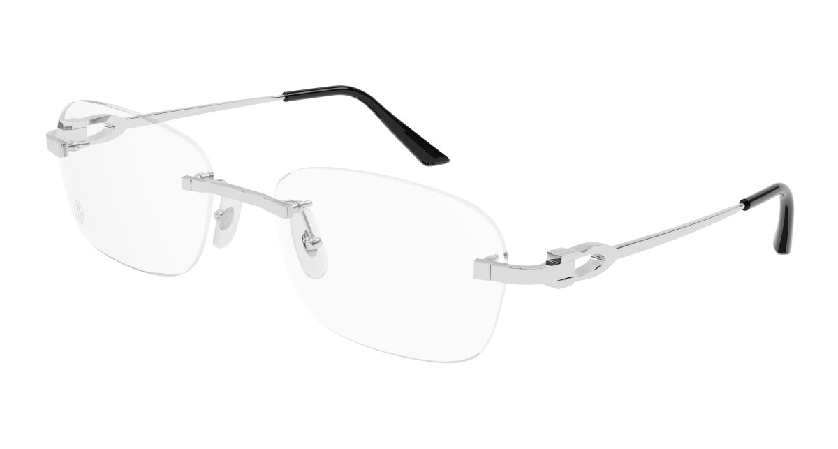 Lunettes de Vue Cartier CT0290O 002 Argent