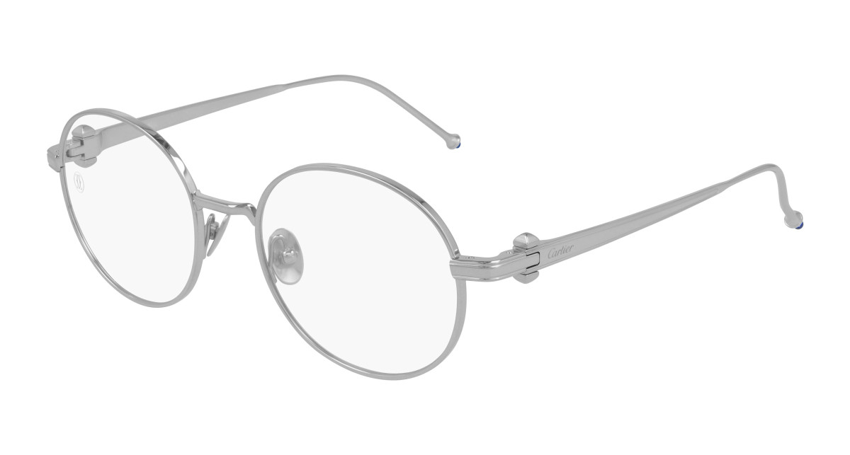 Lunettes de Vue Cartier CT0293O 002 Argent