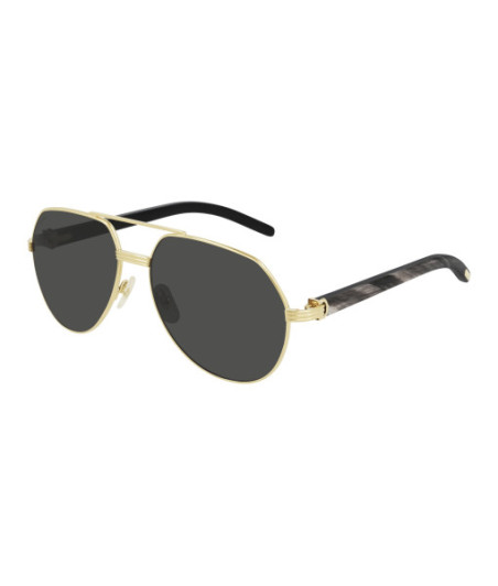 Lunettes de Soleil Cartier CT0272S 001 Or