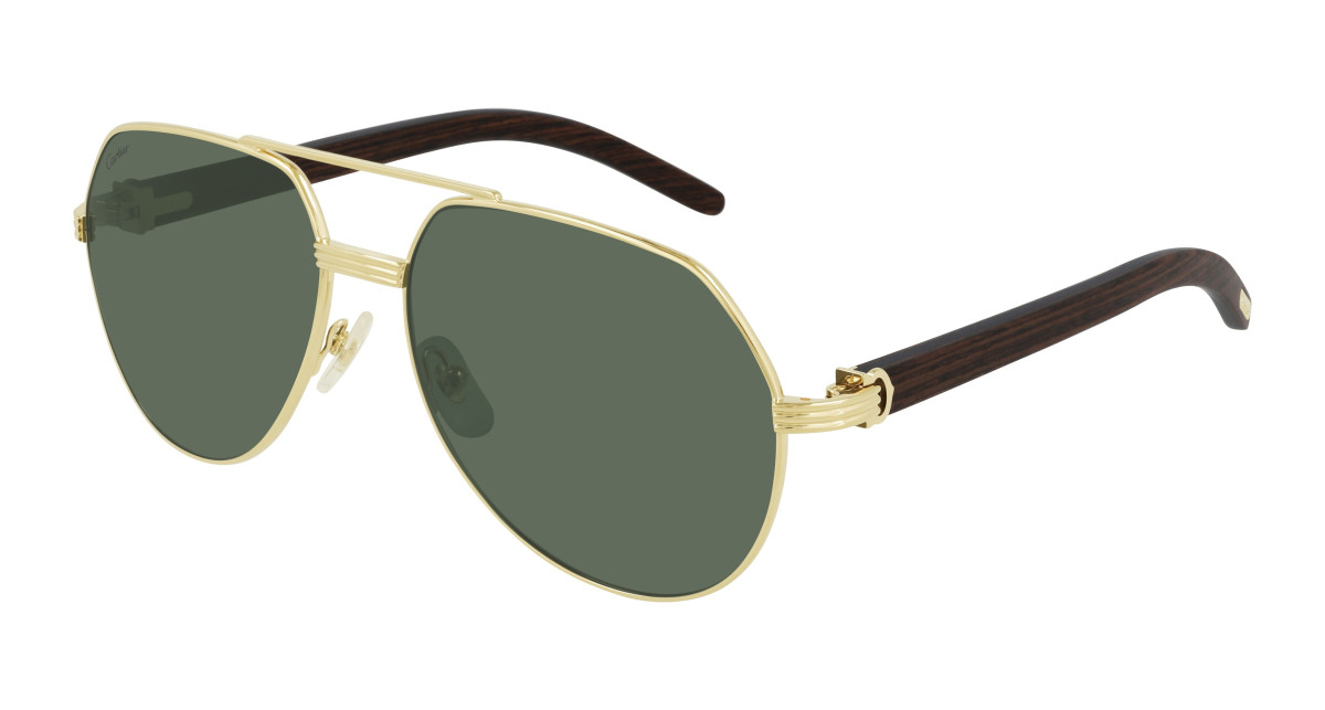 Lunettes de Soleil Cartier CT0272S 002 Or