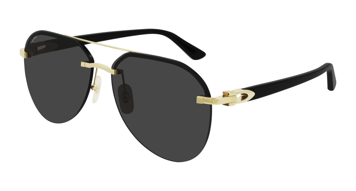 Lunettes de Soleil Cartier CT0275SA 001 Or