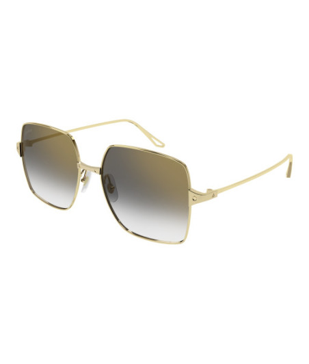 Lunettes de Soleil Cartier CT0297S 001 Or