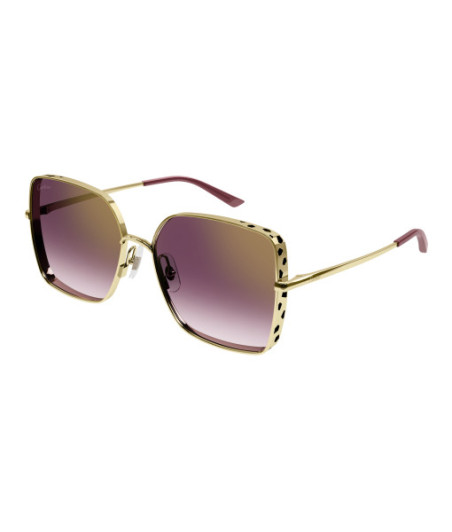 Lunettes de Soleil Cartier CT0299S 003 Or