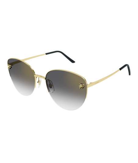 Lunettes de Soleil Cartier CT0301S 001 Or