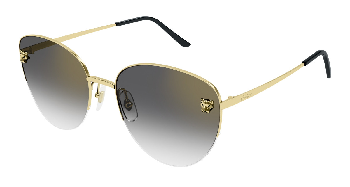 Lunettes de Soleil Cartier CT0301S 001 Or