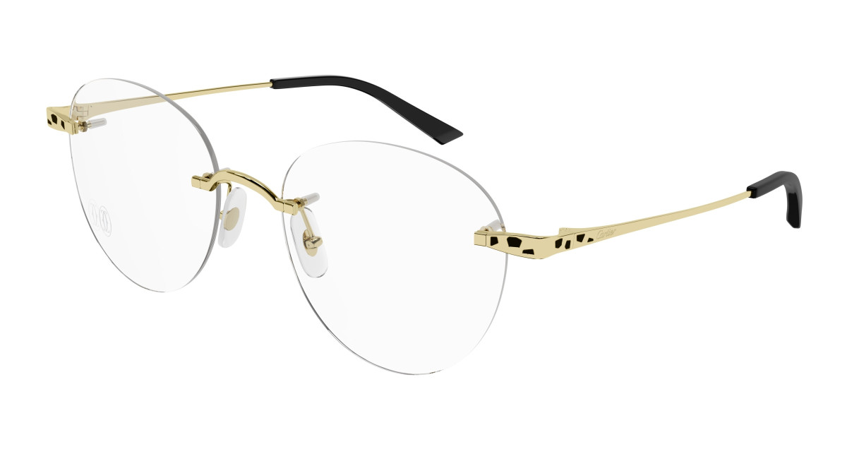 Lunettes de Vue Cartier CT0309O 001 Or