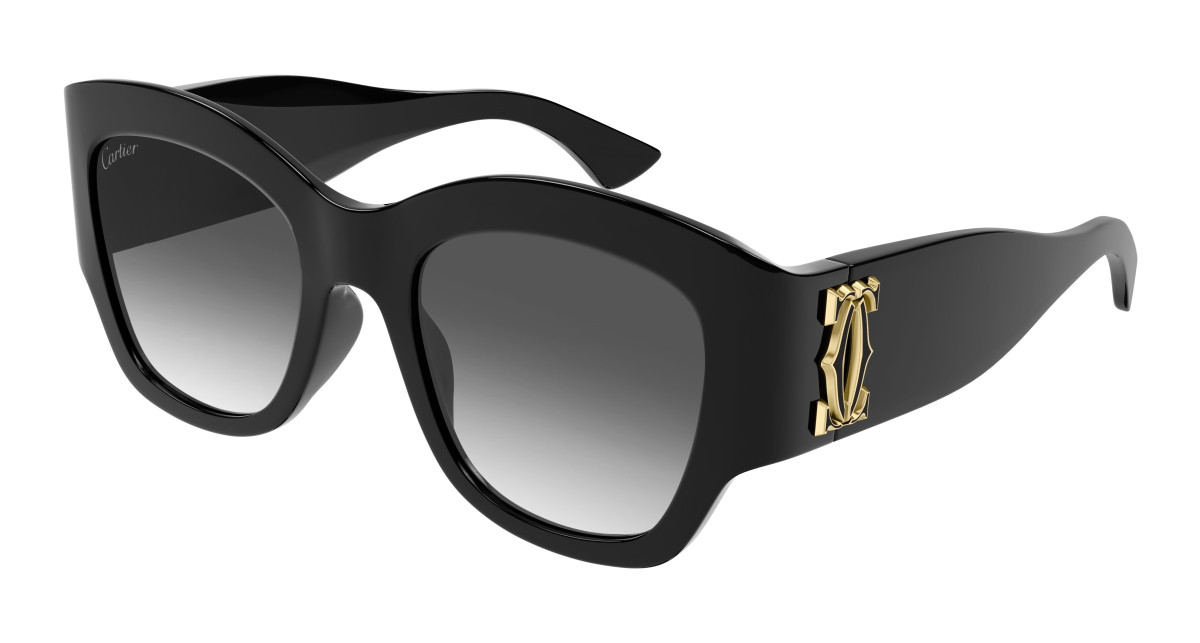 Lunettes de Soleil Cartier CT0304S 001 Noir