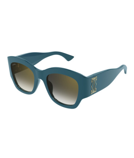 Lunettes de Soleil Cartier CT0304S 007 Vert