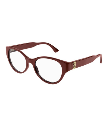 Lunettes de Vue Cartier CT0315O 003 Bourgogne