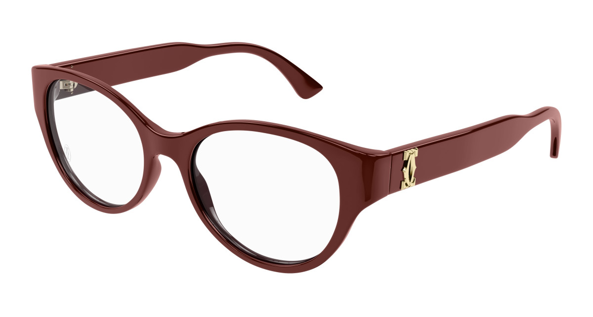 Lunettes de Vue Cartier CT0315O 003 Bourgogne