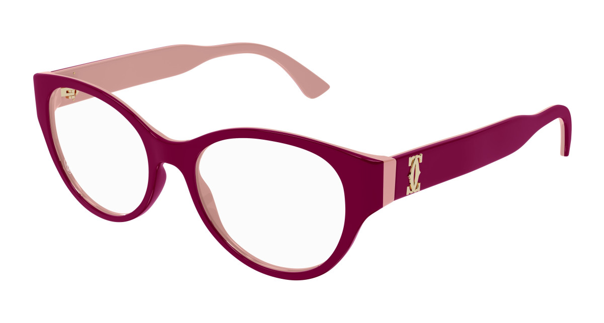 Lunettes de Vue Cartier CT0315O 006 Bourgogne