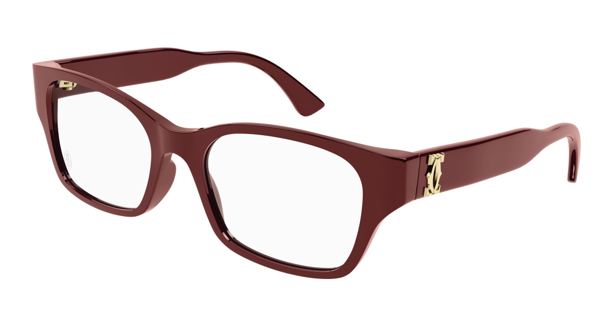 Lunettes de Vue Cartier CT0316O 003 Bourgogne