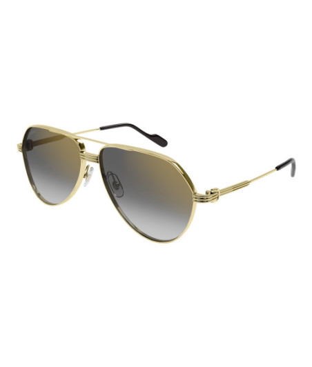 Lunettes de Soleil Cartier CT0303S 001 Or