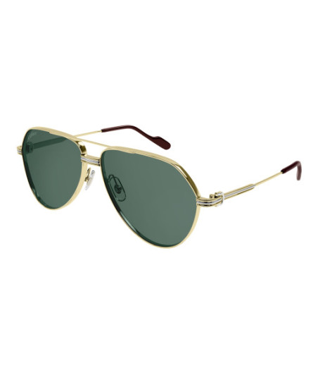 Lunettes de Soleil Cartier CT0303S 004 Or