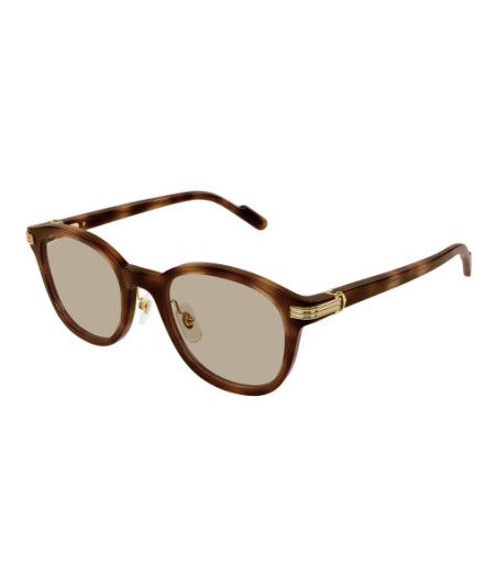 Lunettes de Soleil Cartier CT0302S 012 Havane