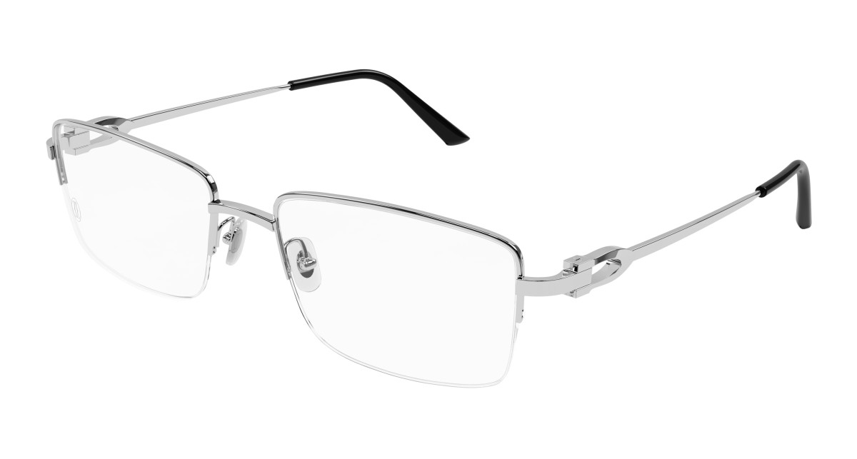 Lunettes de Vue Cartier CT0319O 002 Argent