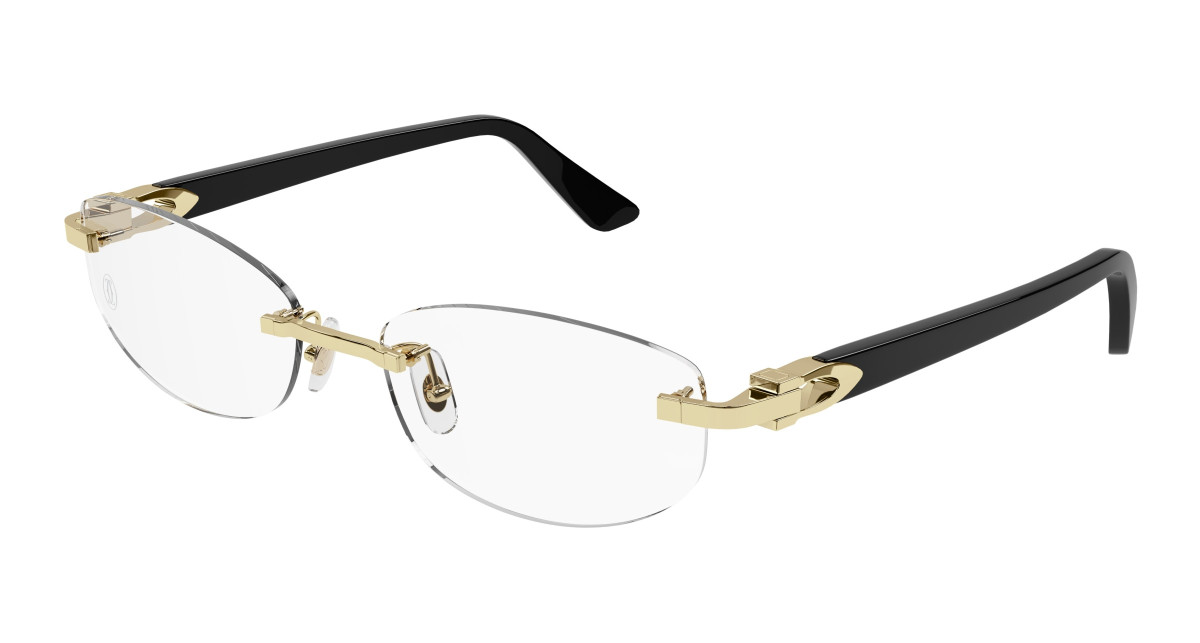 Lunettes de Vue Cartier CT0318O 001 Or