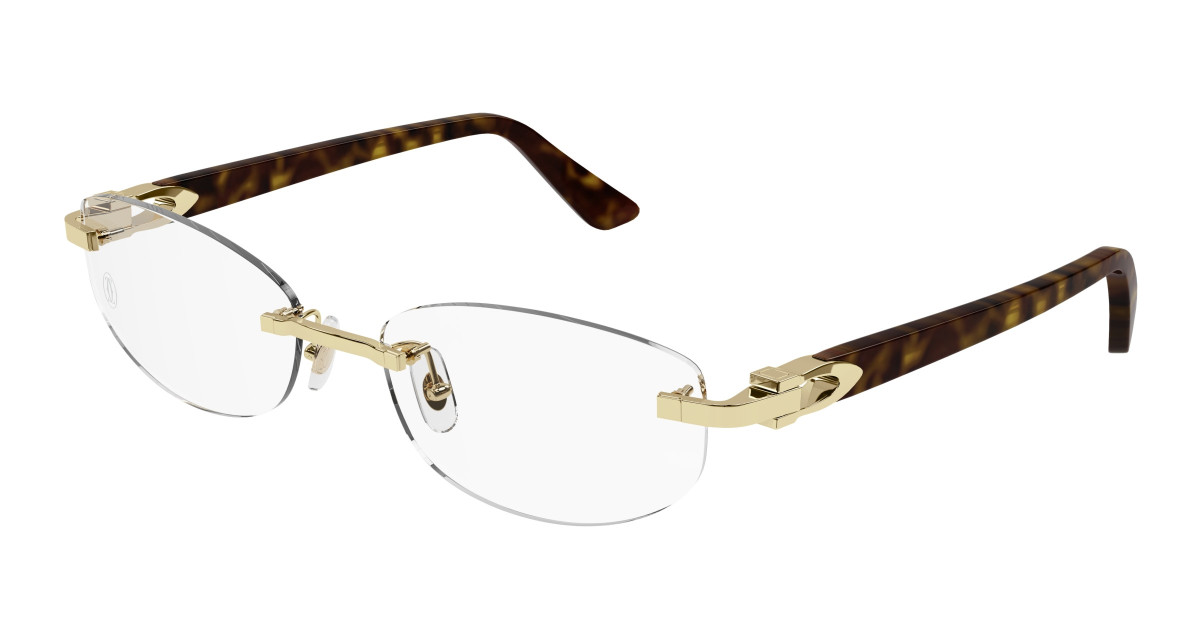 Lunettes de Vue Cartier CT0318O 002 Or