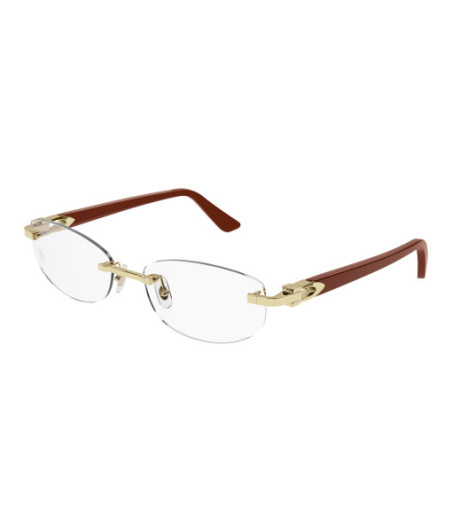 Lunettes de Vue Cartier CT0318O 003 Or