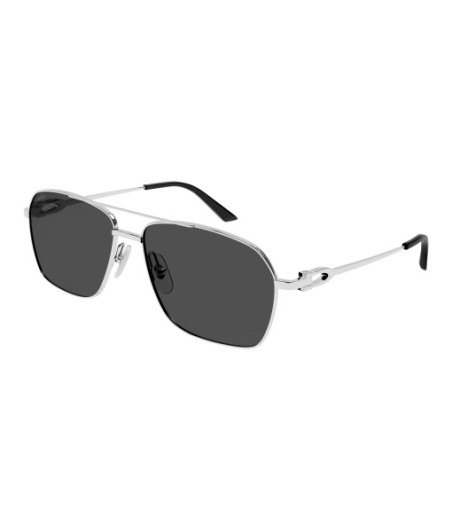 Lunettes de Soleil Cartier CT0306S 001 Argent