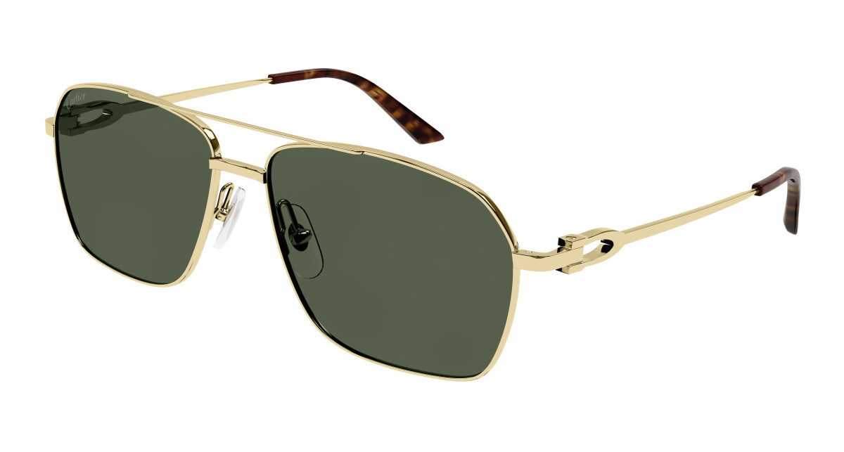 Lunettes de Soleil Cartier CT0306S 002 Or