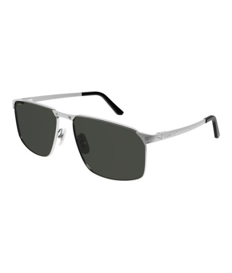 Lunettes de Soleil Cartier CT0322S 001 Argent