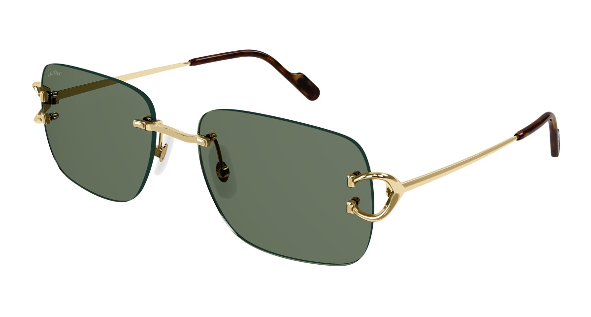 Lunettes de Soleil Cartier CT0330S 002 Or