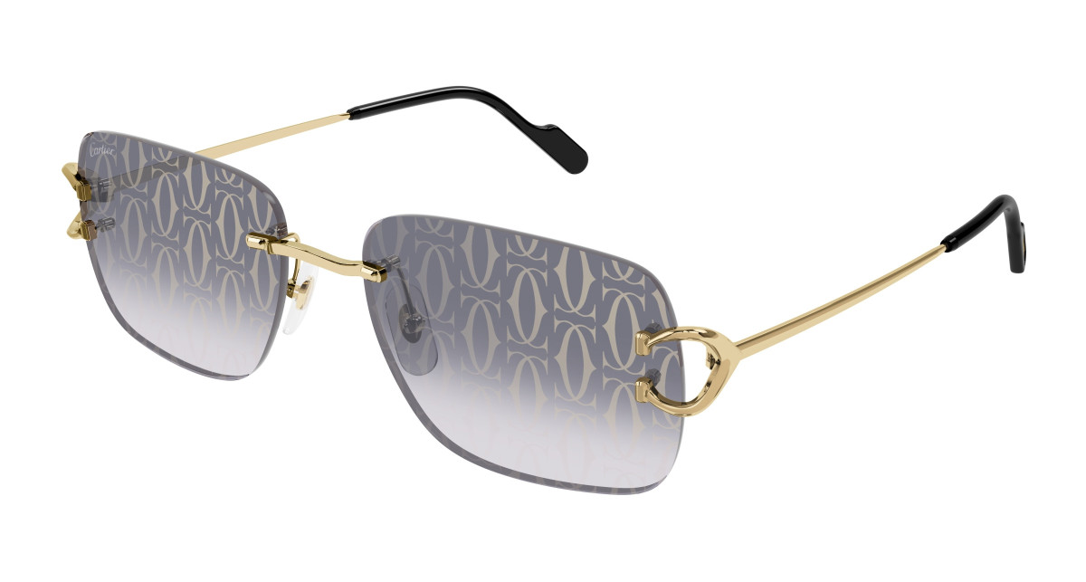 Lunettes de Soleil Cartier CT0330S 007 Or