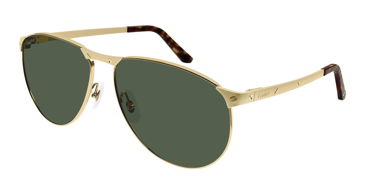 Lunettes de Soleil Cartier CT0323S 002 Or