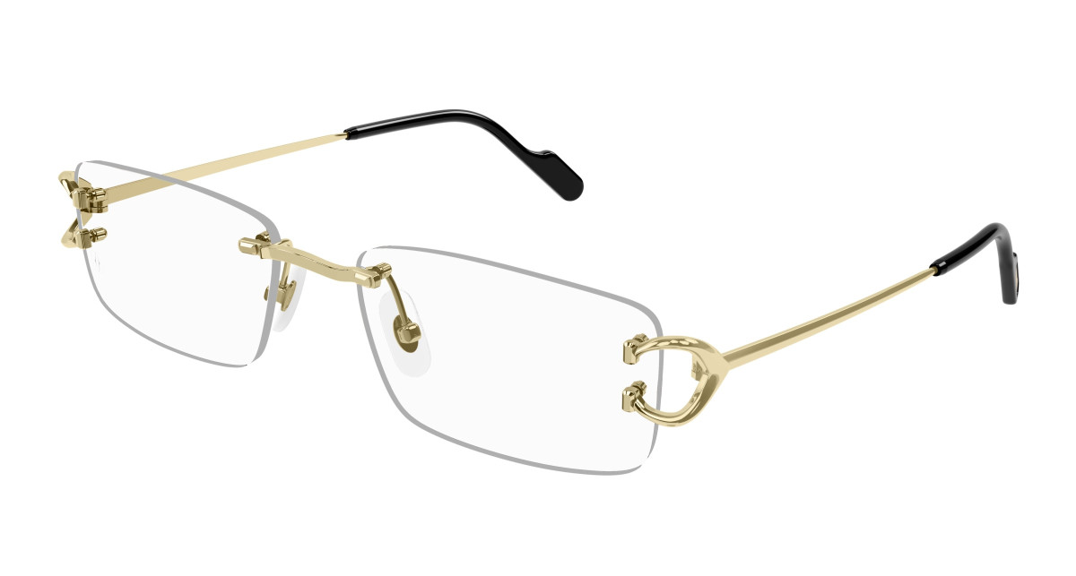 Lunettes de Vue Cartier CT0344O 003 Or