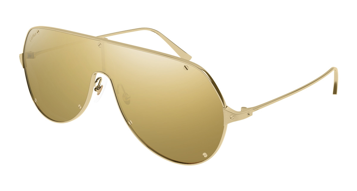 Lunettes de Soleil Cartier CT0324S 003 Or