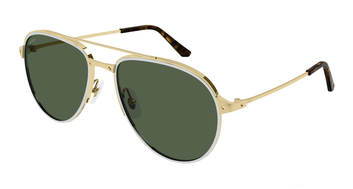 Lunettes de Soleil Cartier CT0325S 006 Or