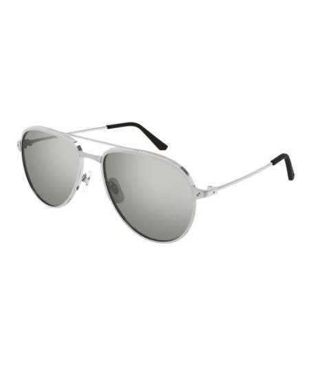 Lunettes de Soleil Cartier CT0325S 010 Argent