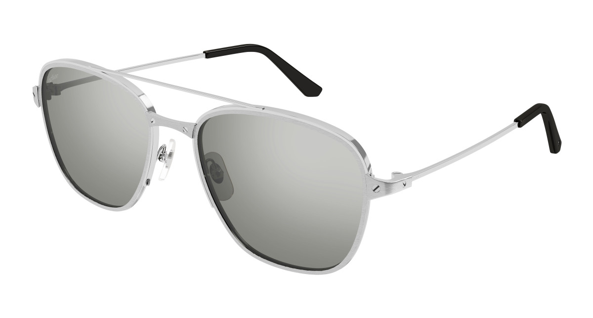 Lunettes de Soleil Cartier CT0326S 006 Argent