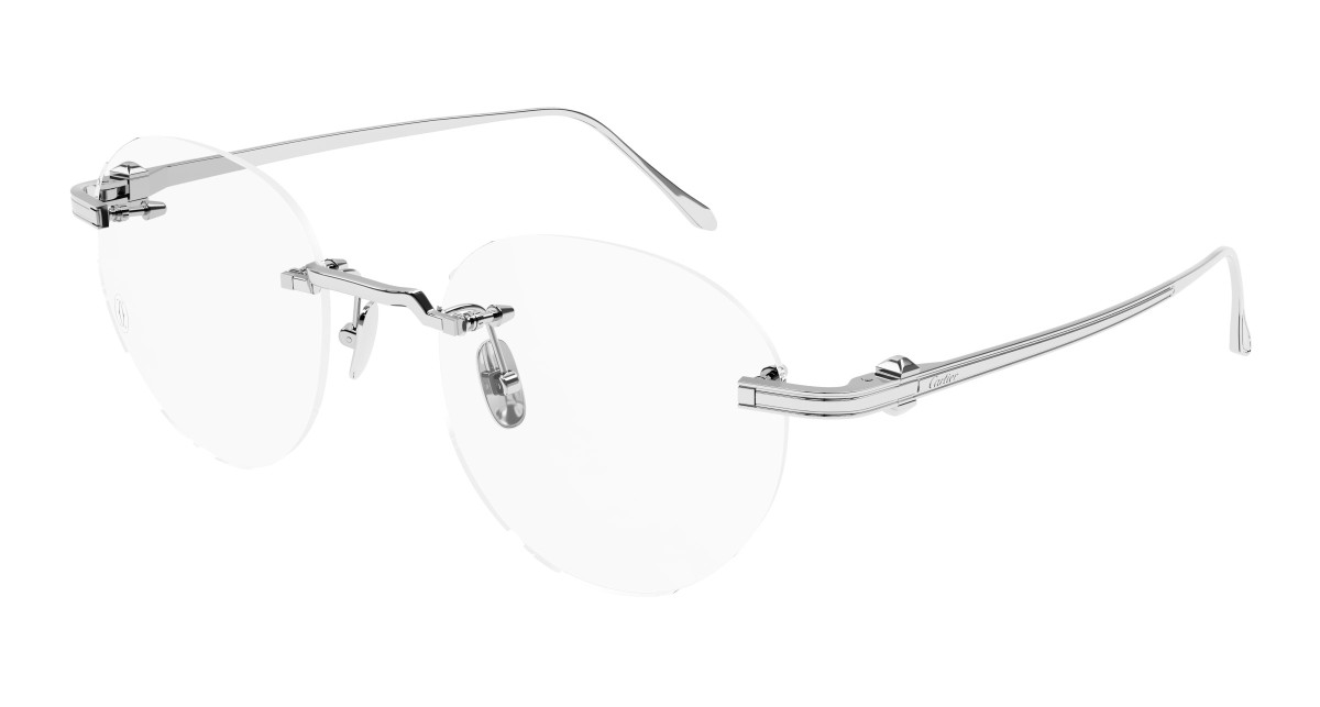 Lunettes de Vue Cartier CT0342O 001 Argent