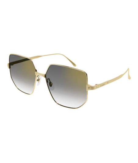 Lunettes de Soleil Cartier CT0327S 001 Or