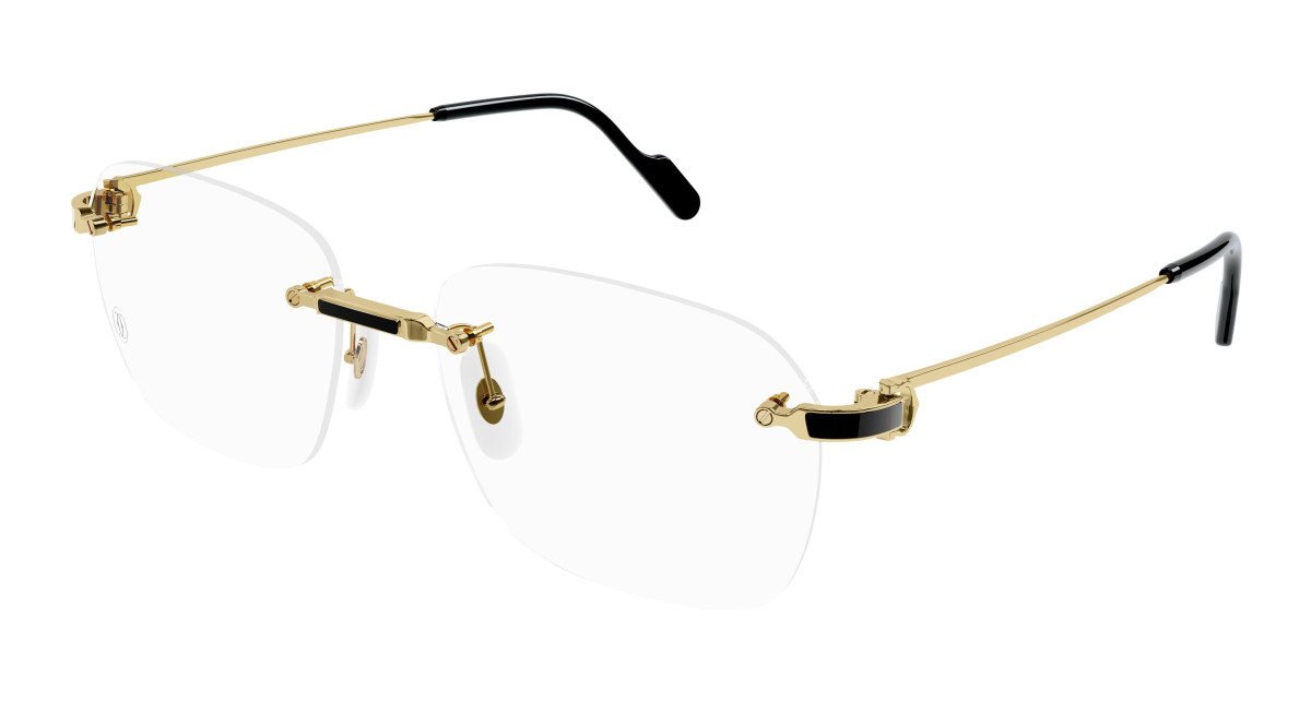 Lunettes de Vue Cartier CT0343O 001 Or