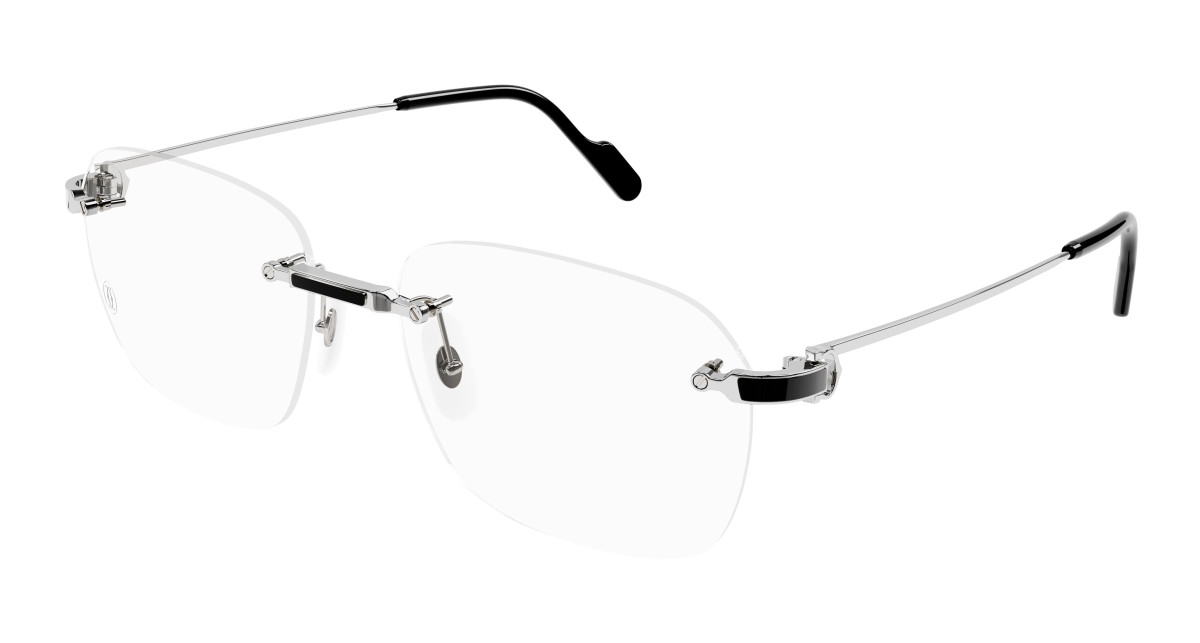 Lunettes de Vue Cartier CT0343O 002 Argent