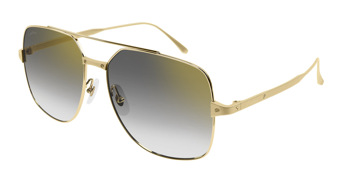 Lunettes de Soleil Cartier CT0329S 001 Or