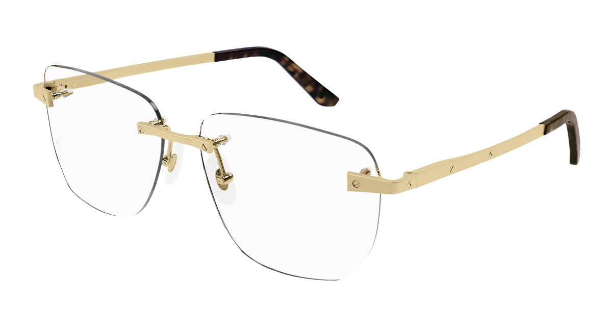 Lunettes de Vue Cartier CT0336O 001 Or