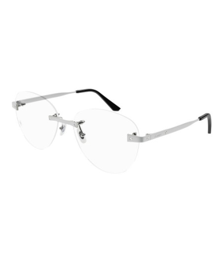 Lunettes de Vue Cartier CT0338O 002 Argent