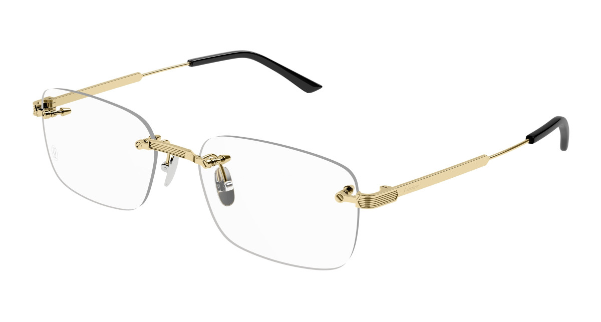 Lunettes de Vue Cartier CT0349O 001 Or