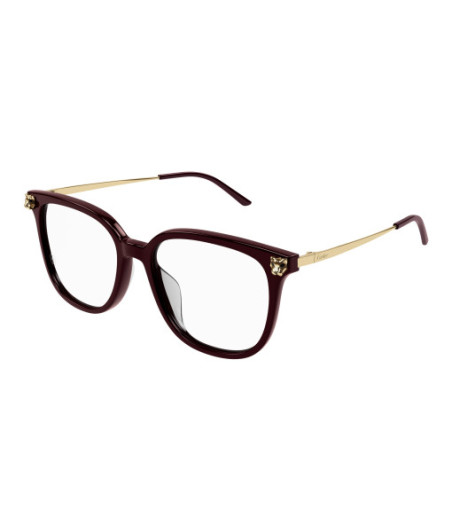 Lunettes de Vue Cartier CT0346O 003 Bourgogne