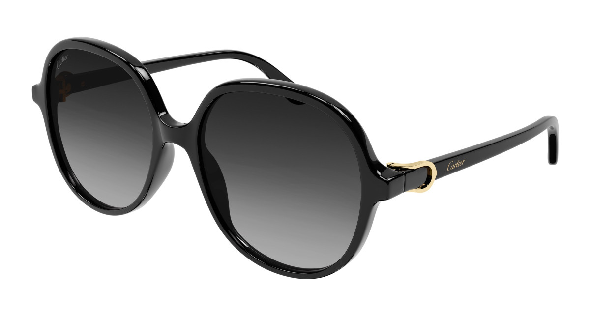 Lunettes de Soleil Cartier CT0350S 001 Noir