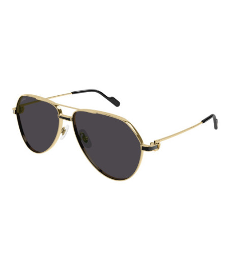 Lunettes de Soleil Cartier CT0334S 001 Or