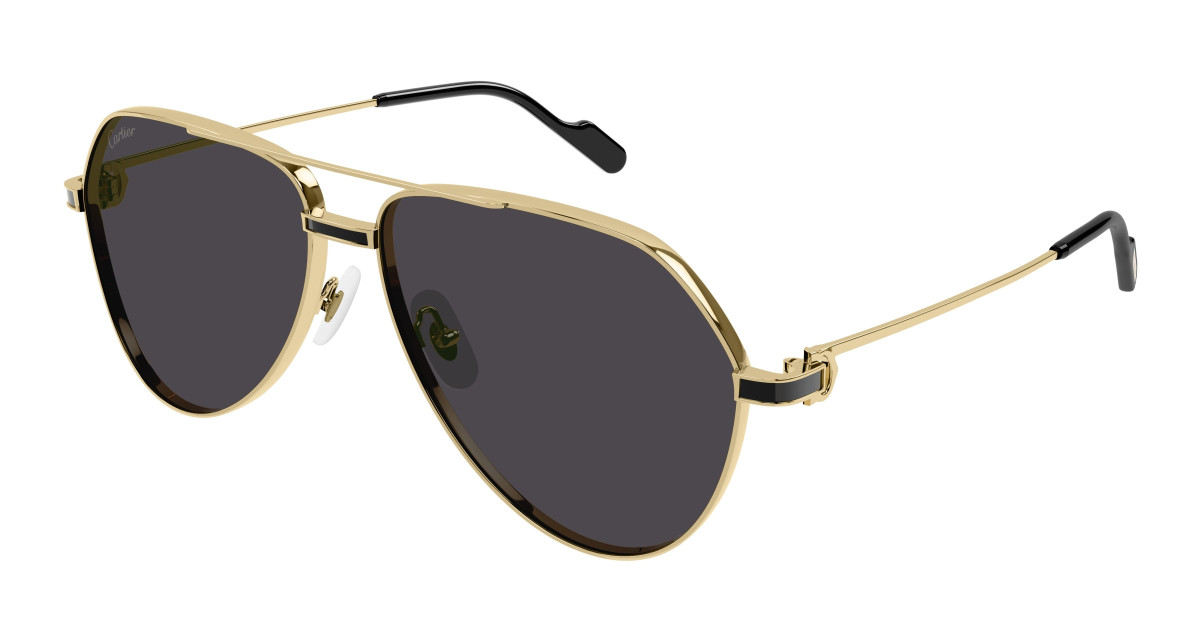 Lunettes de Soleil Cartier CT0334S 001 Or