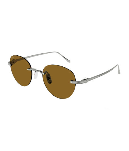 Lunettes de Soleil Cartier CT0331S 003 Ruthenium