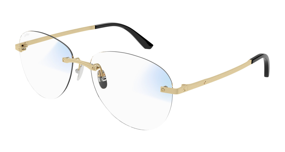 Lunettes de Soleil Cartier CT0254S 001 Or